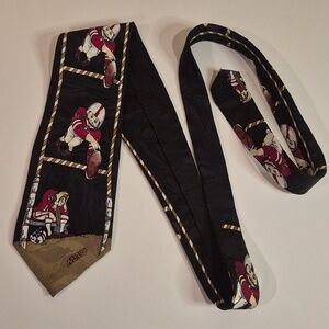 MAD MAGAZINE ALFRED E. NEUMAN Vintage 1992 Football Theme Novelty Tie